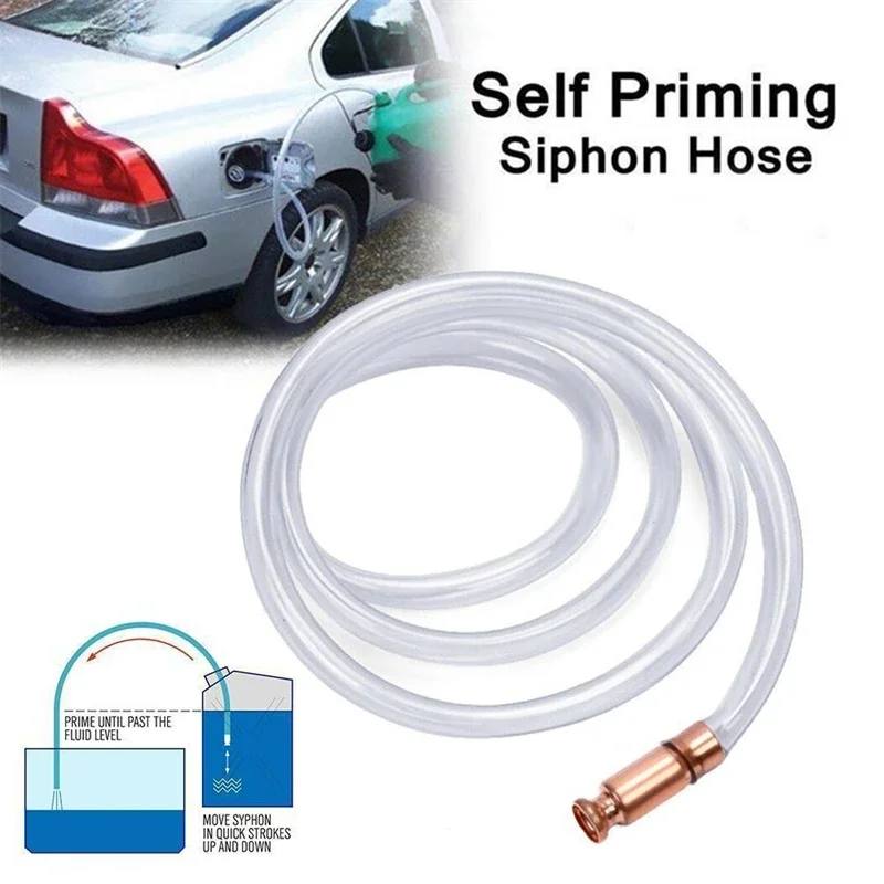 Efficient Self-Suction Manual Oil Pump with Copper PVC Filler Pipe for Oil, Fuel, and Water Transfer