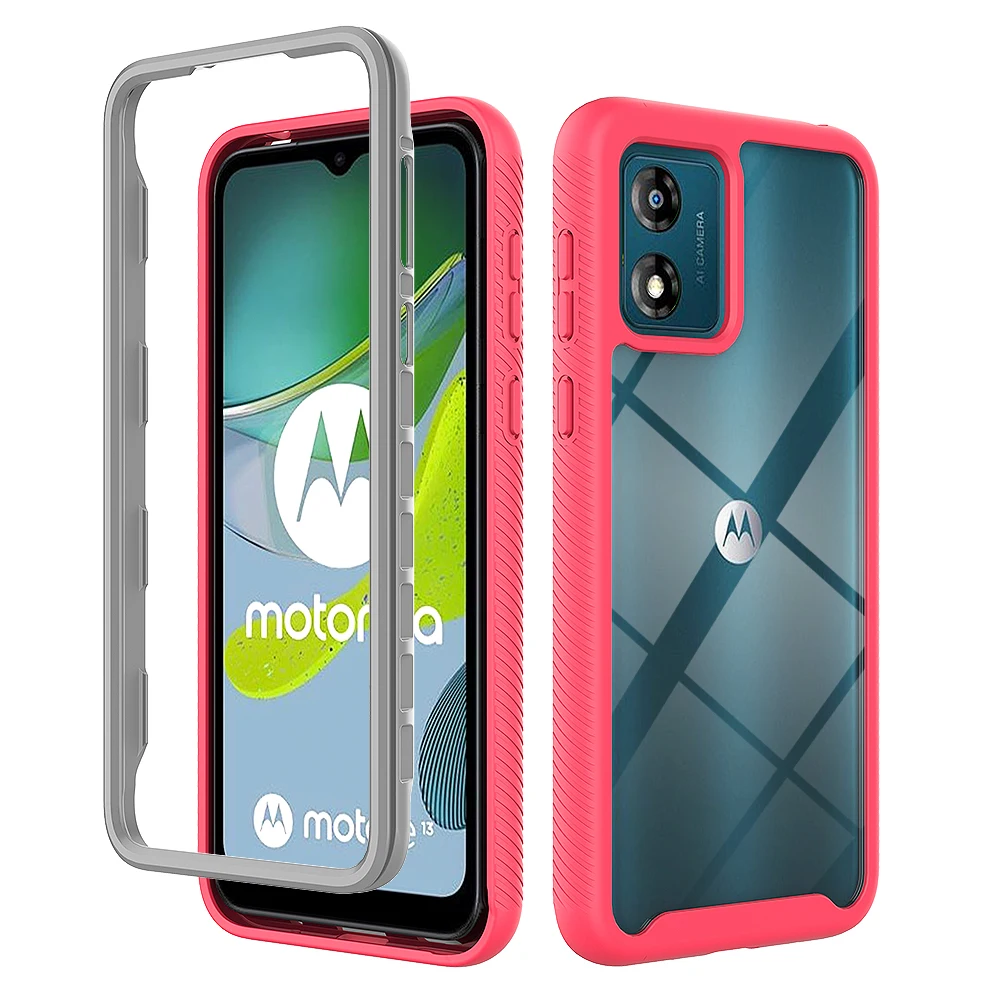 Shockproof Clear Rugged Defender Phone Case Cover