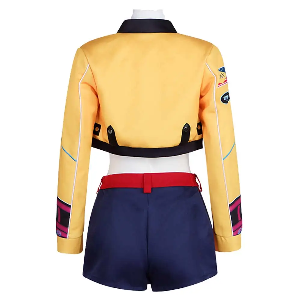 IMDAET Hunters Rumi Cosplay Costume For Women – Jacket, Vest, Shorts & Necklace Set