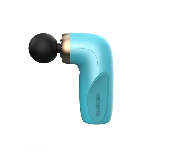 Beoka high quality mini portable fascia massage gun mmuscle heat massage gun deep tissue electric manufacturers