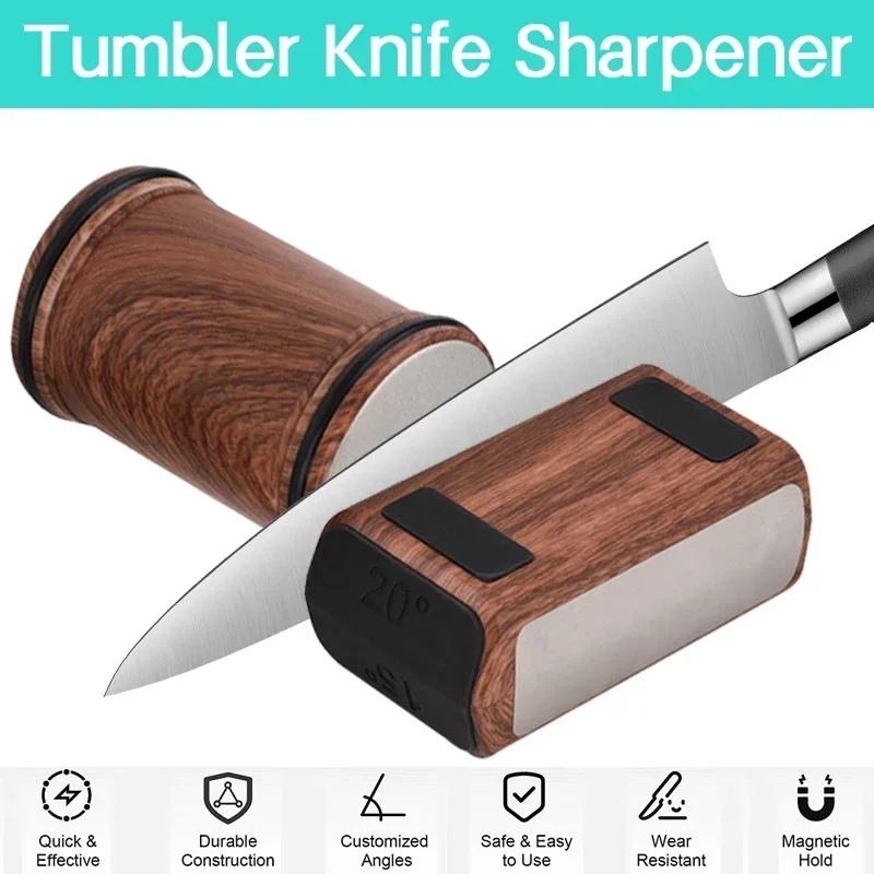 Tumbler Diamond Rolling Knife Sharpener Set – Tumbler Rolling Knife  Sharpener