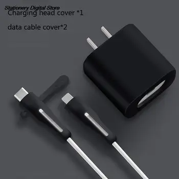 Charger Head Protector For iPhone 11pro For iPhone 12 Cable Protector USB Data Cable Line Protection Sleeve Cable Protective
