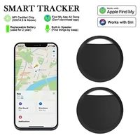 Mini GPS Tracker Works With Apple Find My APP MFI Smart Tag Key Finder Anti Lose Global Locator For Wallet Car Luggage Pet Tag