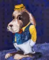 110 Oil painting dog