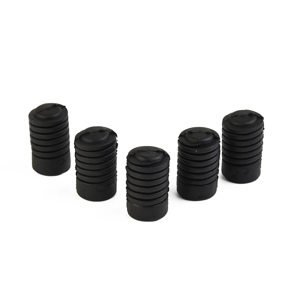 

High Quality Bonnet Buffer Stop Set 5 Pcs Accessories Truck Vehicle Black Buffer Stopper Bumper Cushion Exterior