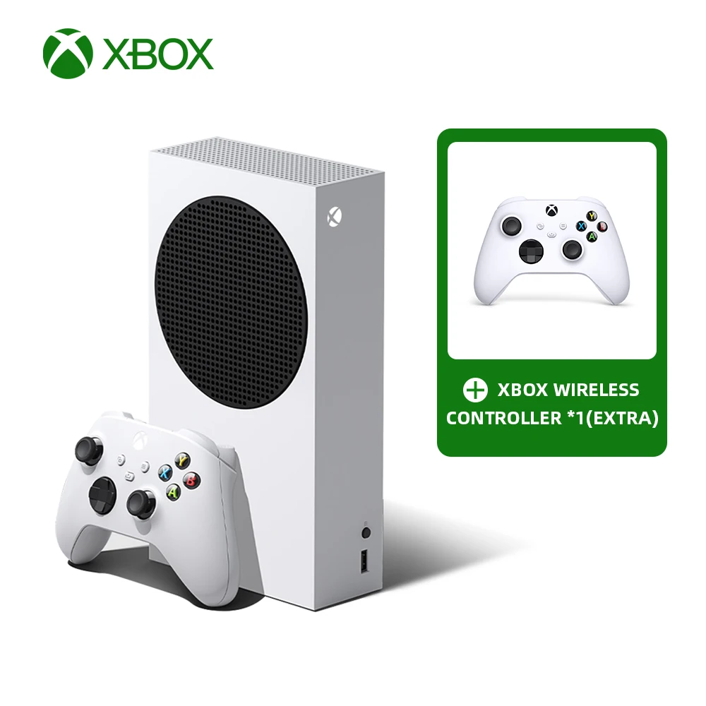 Xbox S and White RC