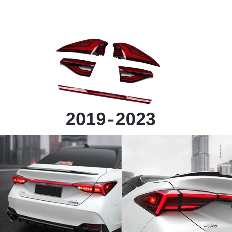 

Для Toyota 2019-2023asia dragon пользовательский задний фонарь в сборе модификация работает от светодиодный streamer рулевое управление задним фонарем