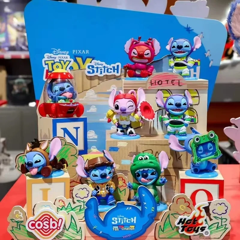Hot Toys Stitch and  Toy Story Cosbi Collection Blind Box Mini Figure PVC Collectible Mystery Toy Gift For Fans - 2