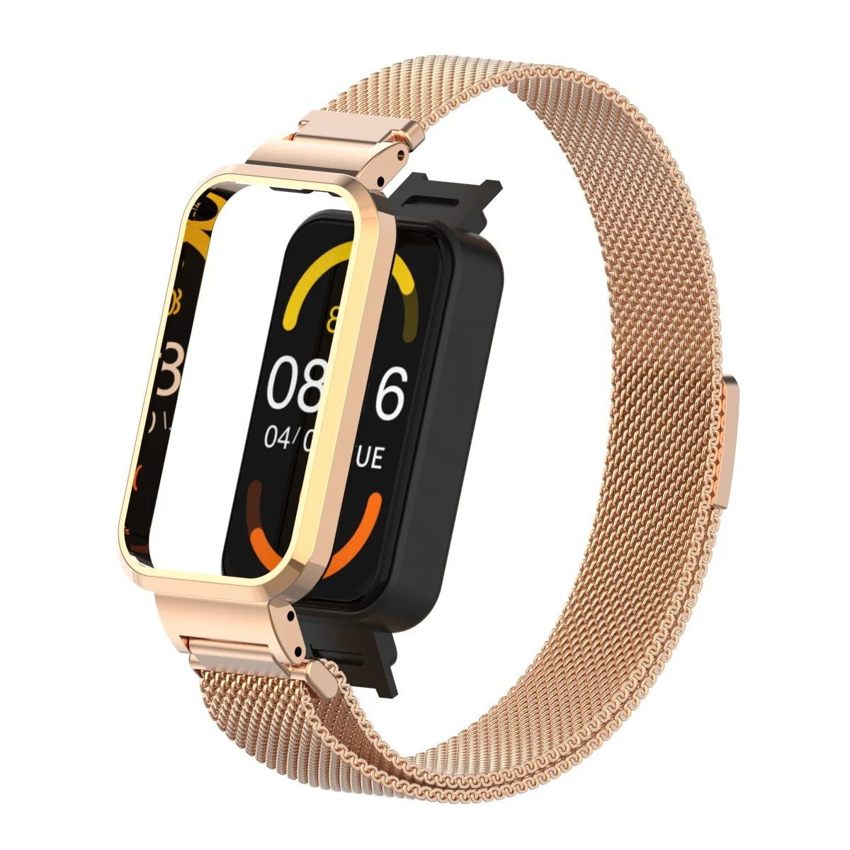 Luxury Stainless Steel Watchband Bracelet - Metal Wristband
