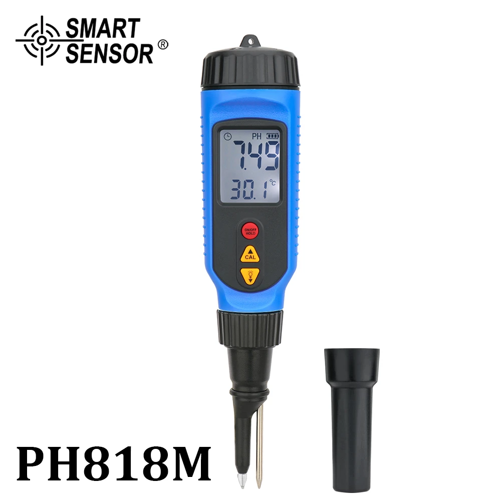 Digital Ph Meter Dough Meat Vegetable Fruit Sauces Semi