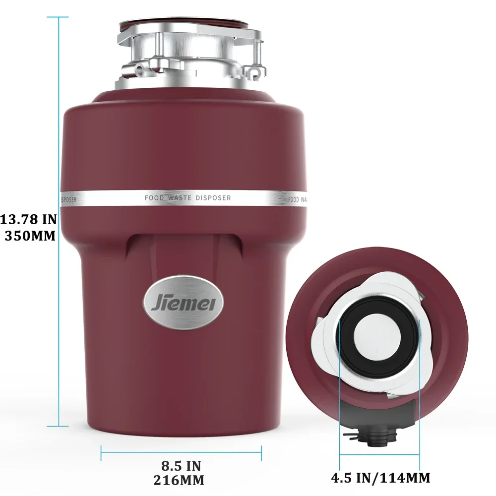 Kitchen Waste Disposal Waste Shredder Machine For Kitchen Sink AC Motor Batch Food Disposers 2