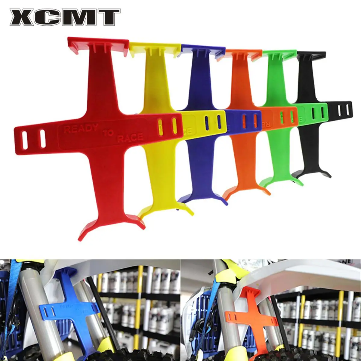 

Motorcycle Universal Fork Support Brace For KTM SX XC EXC EXCF Honda CR CRF Yamaha YZ YZF WR WRF KX KXF RM RMZ Dirt Pit Bike
