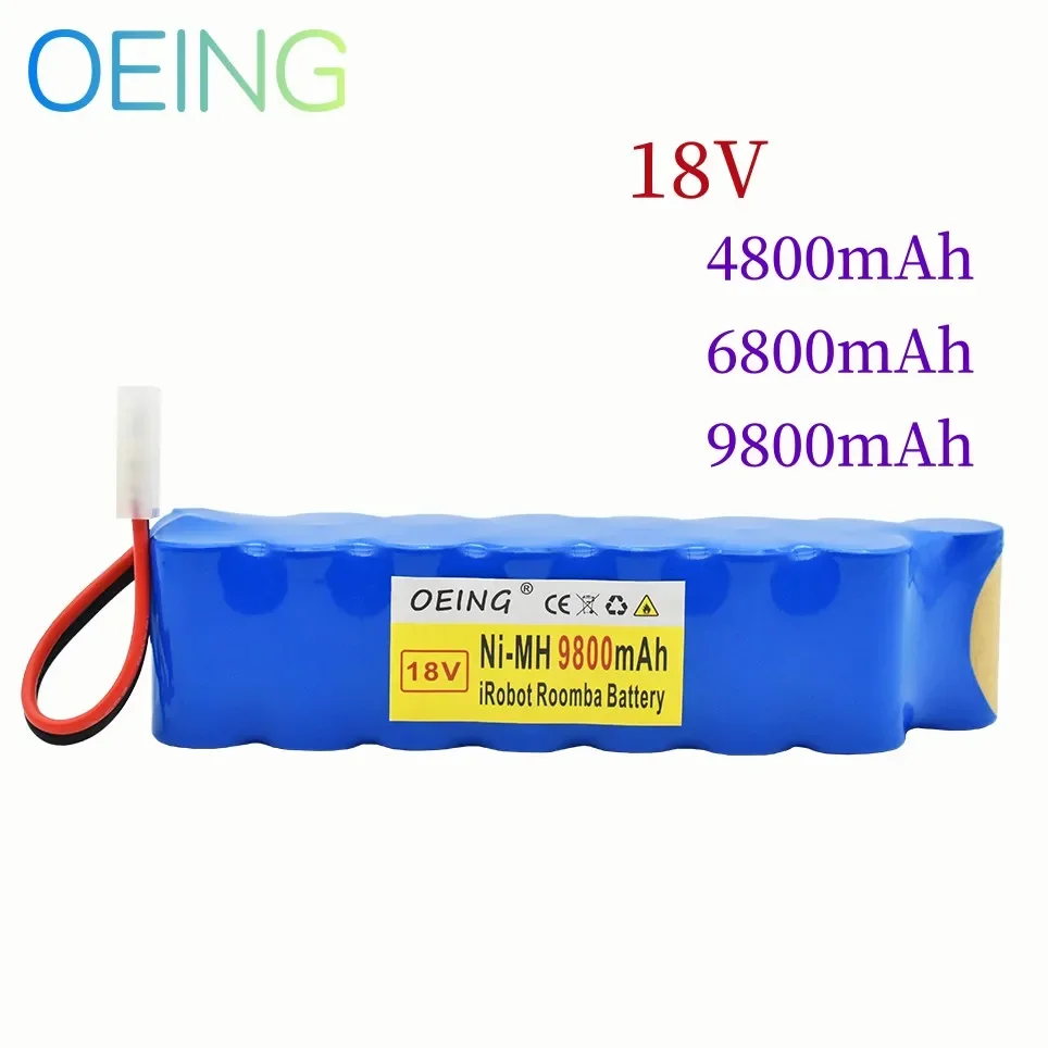 

2023 NEW 9800mAh for Rowenta 18V Ni MH Battery pack CD vacuum cleaner RH8771 or Tefal Cyclone Extreme Vacuum Cleaner cell P102