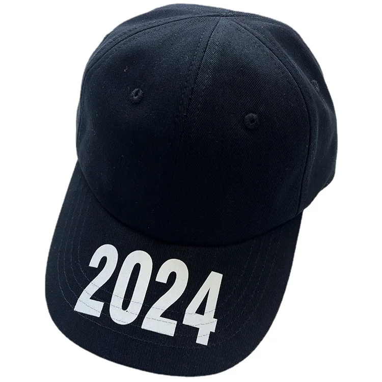 New Fashion Kanye West Streetwear Hip Hop Baseball Cap 2024 Print Caps For Men Solid letters Black Hat casquette 5
