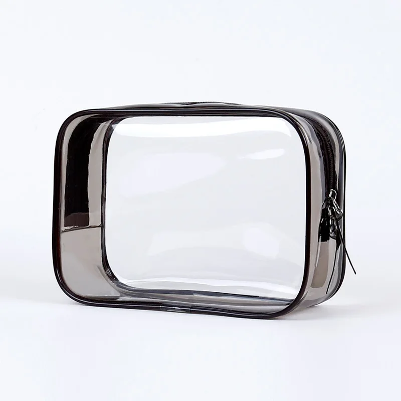 Transparent PVC Storage Bags Travel Organizer Clear Makeup Bag Professional Cosmetic Bag Beauty Case Toiletry Bag Wa