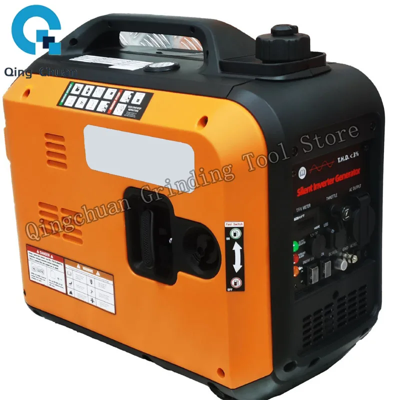 Gasoline Inverter Generator 3.5KW110V Portable Low Noise Small Gasoline Generator