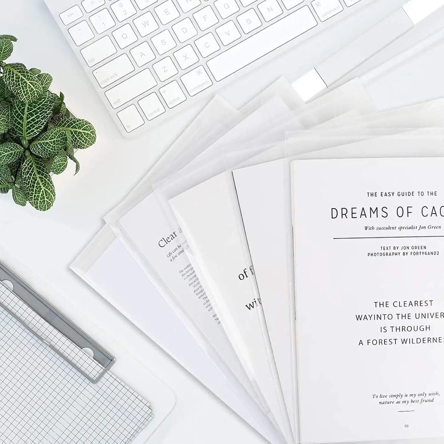 20 개/몫 투명 봉투 플라스틱 파일 가방 A5 문서 보관 가방 학생 대용량 계약 사무용품