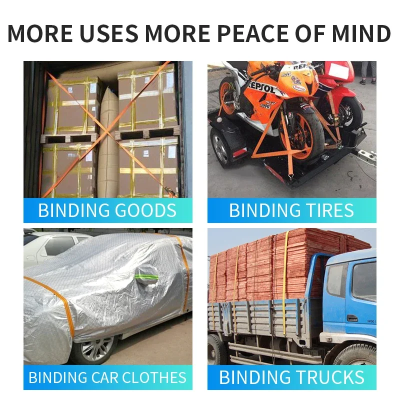 Self Locking Truck Binding Strap Tightener Small Ratchet Design for Cargo Packing Fixing and Airplane Straps
