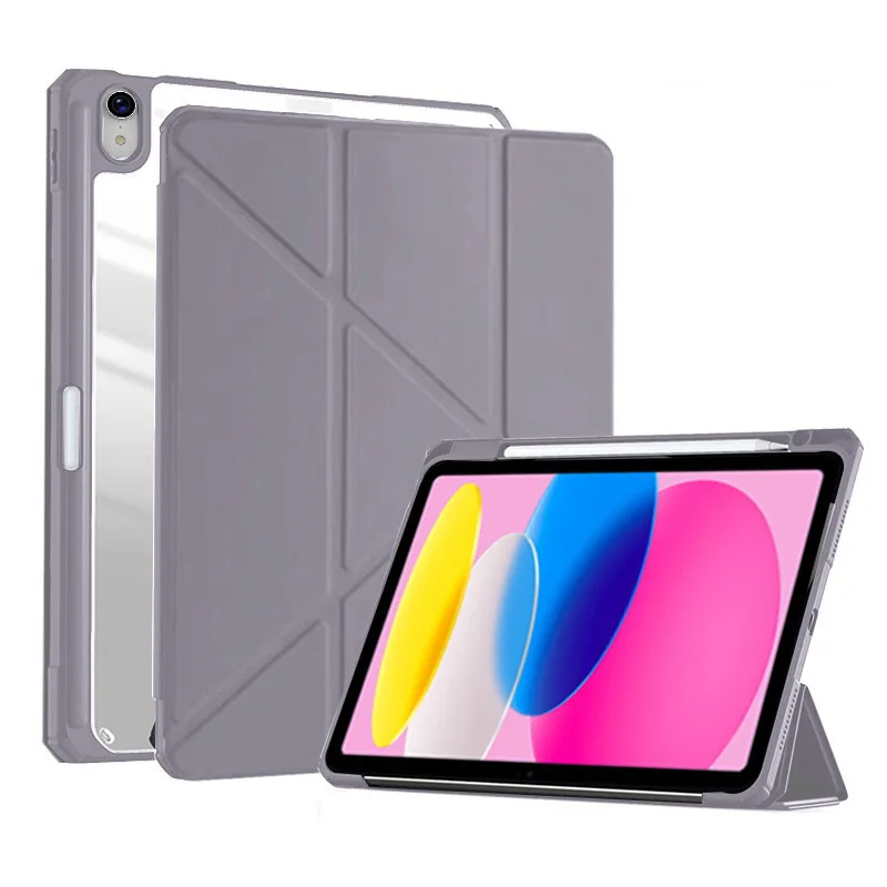 Smart Tablet Case with Pen Holder for Apple iPad 11th Generation