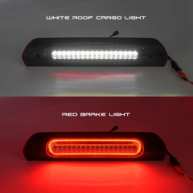 Feu de stop LED pour Dodge Ram 1500, 2500, 3500, 4500, 5500, 2002 et 2018,  avec anneau lumineux - AliExpress