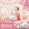 Pet dog toys, plush prickly balls, squeaking sounds, cute alpaca teeth grinding, accompanying various dogs of all sizes 2