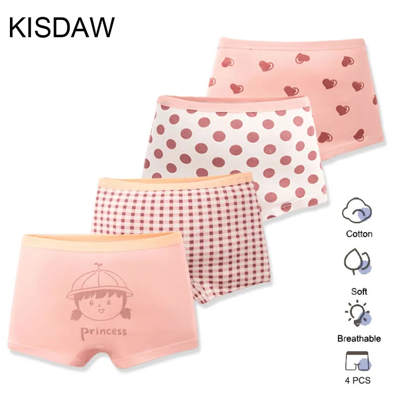 Cotton Children Panties 4 Packs for Girls girls underwear children underwear