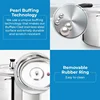 Buffalo 15 Quart Pressure Cooker Stainless Steel - Large Canning Pot with Lid for Home, Commercial Use - Easy to Clean 3