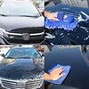 SEAMETAL Blue Microfiber Chenille Car Wash Sponge Care Washing Brush Pad Cleaning Tool Auto Washing Towel Gloves Car Wash Care 5