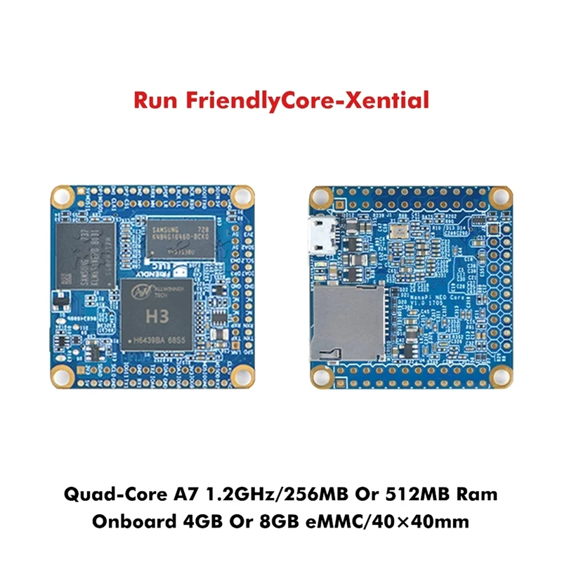 Nanopi NEO ھ    + Micro-USB ̺, 512MB + 8G Allwinger H3  ھ  ھ Iot  