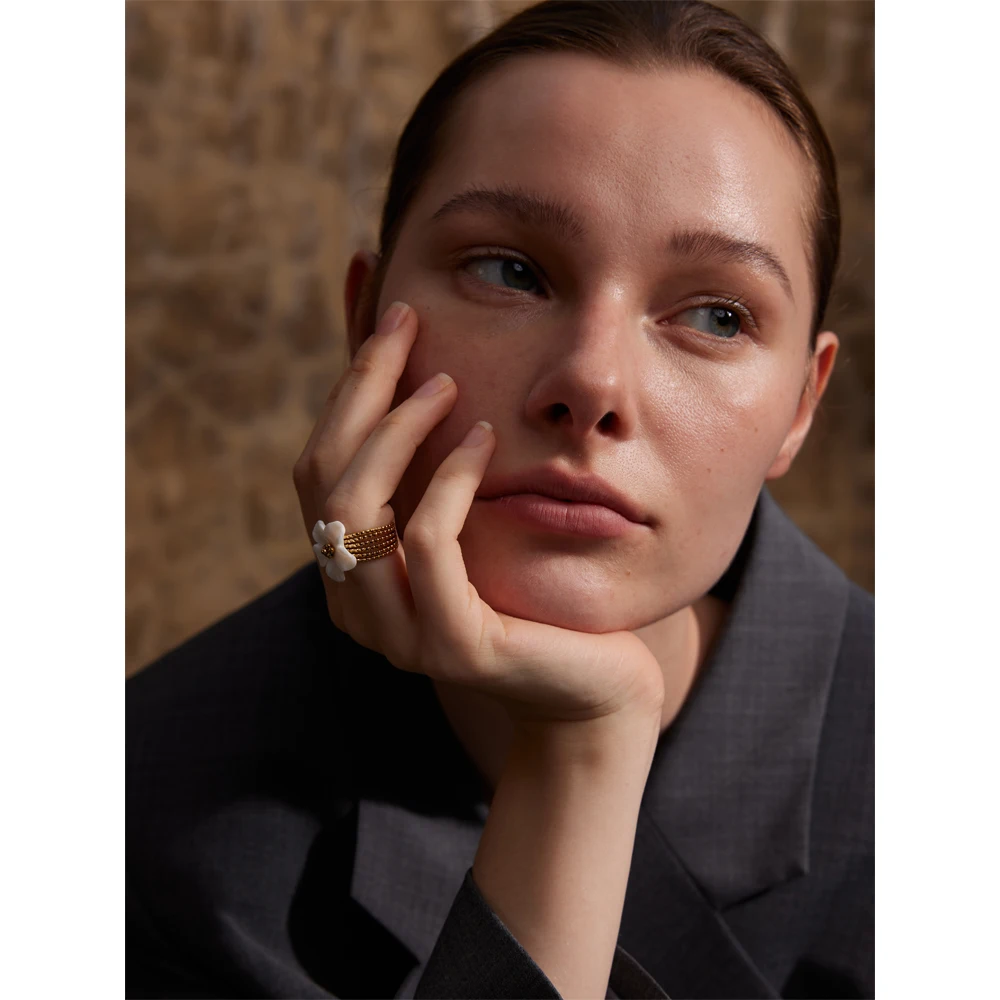 Anillo Flor del ciruelo - Imagen 5