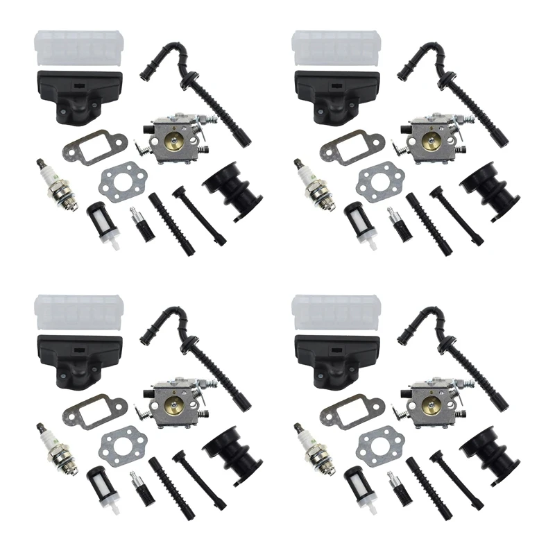 

Promotion! 4X Carburetor Air Filter Kit For Stihl 021 023 025 MS210 MS230 MS250 250 Chainsaw 1123 120 0605, 1123 160 1650