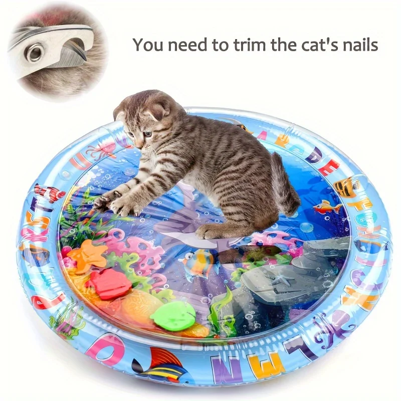 Large Inflatable Pet Cooling Splash Mat 1