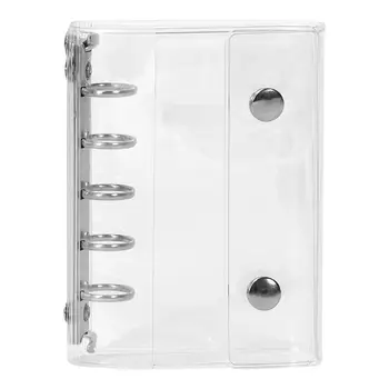 Organizzatore di adesivi in PVC Raccoglitore M5 Raccoglitore di adesivi Album Organizzatore Libro Trasparente Notebook Keeper per Scrapbooking Planner