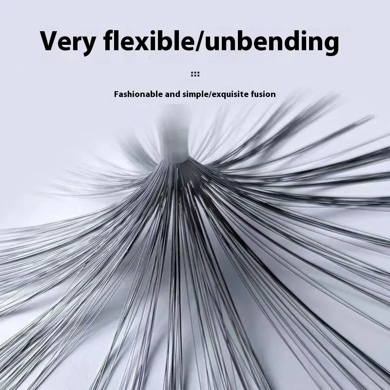 Stainless steel pot brush new large cleaning kitchenware without hiding dirt kitchen and household pot washing tool steel wire