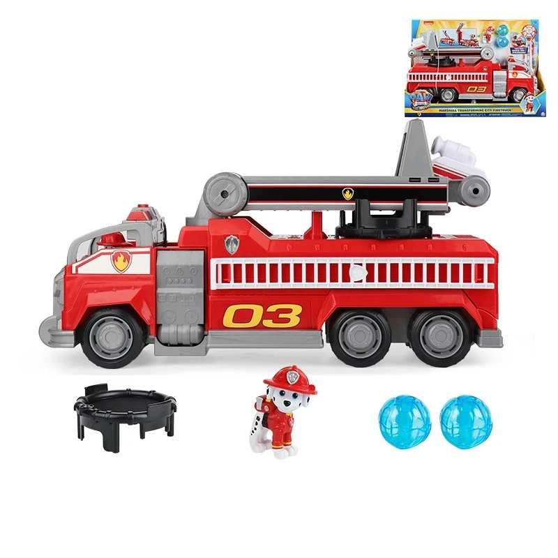 Pawed patrolling Rescue Bus Vehicle Toy Set Deformed Car Patrulla Toy  Canina Puppy With 7 Pcs Cars Toys For Children Gifts - AliExpress