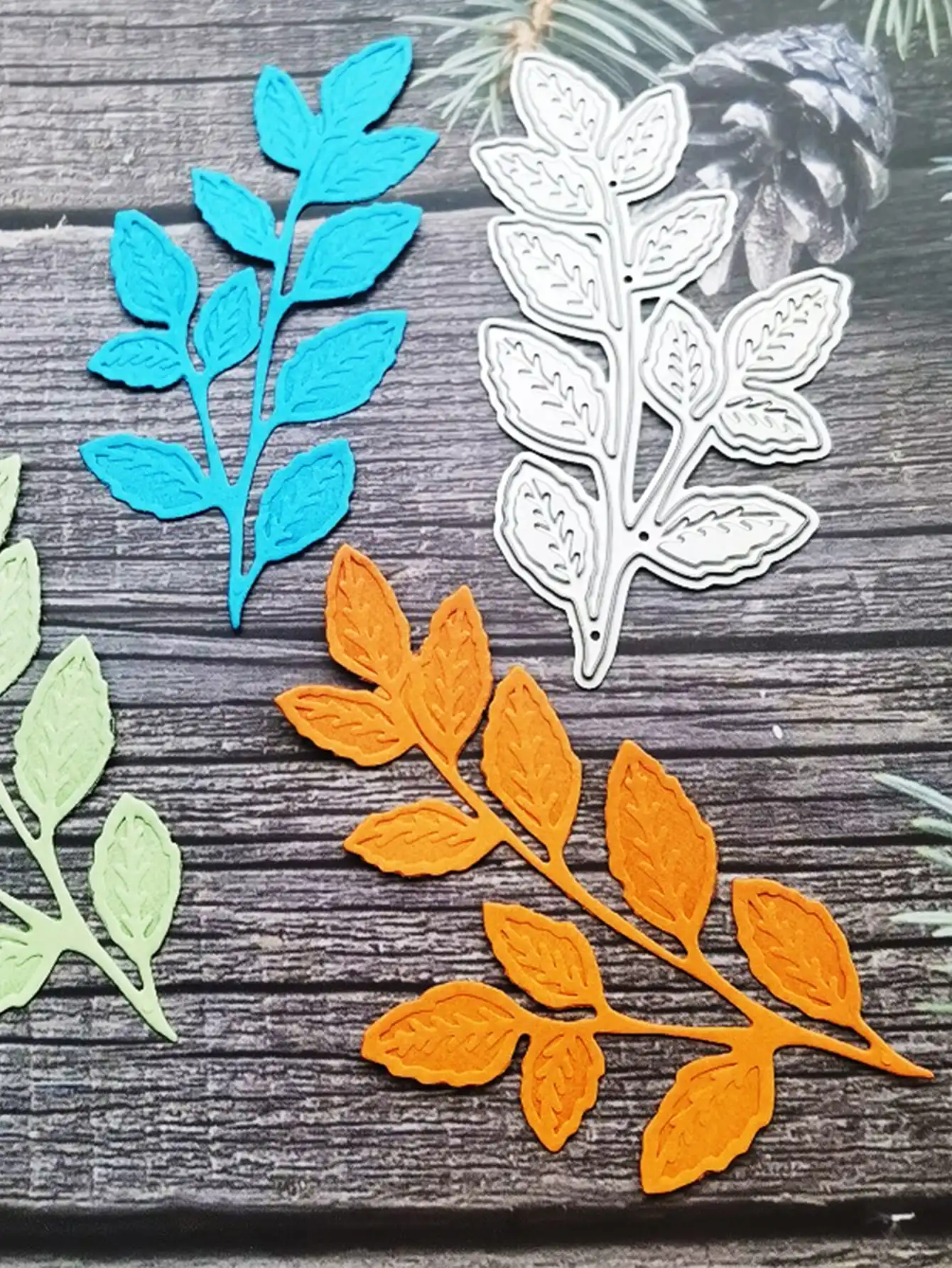 Metal Cutting Dies For Card Making Grass Mold Decoration Scrapbook Paper Craft Knife Mould Blade Punch Stencils
