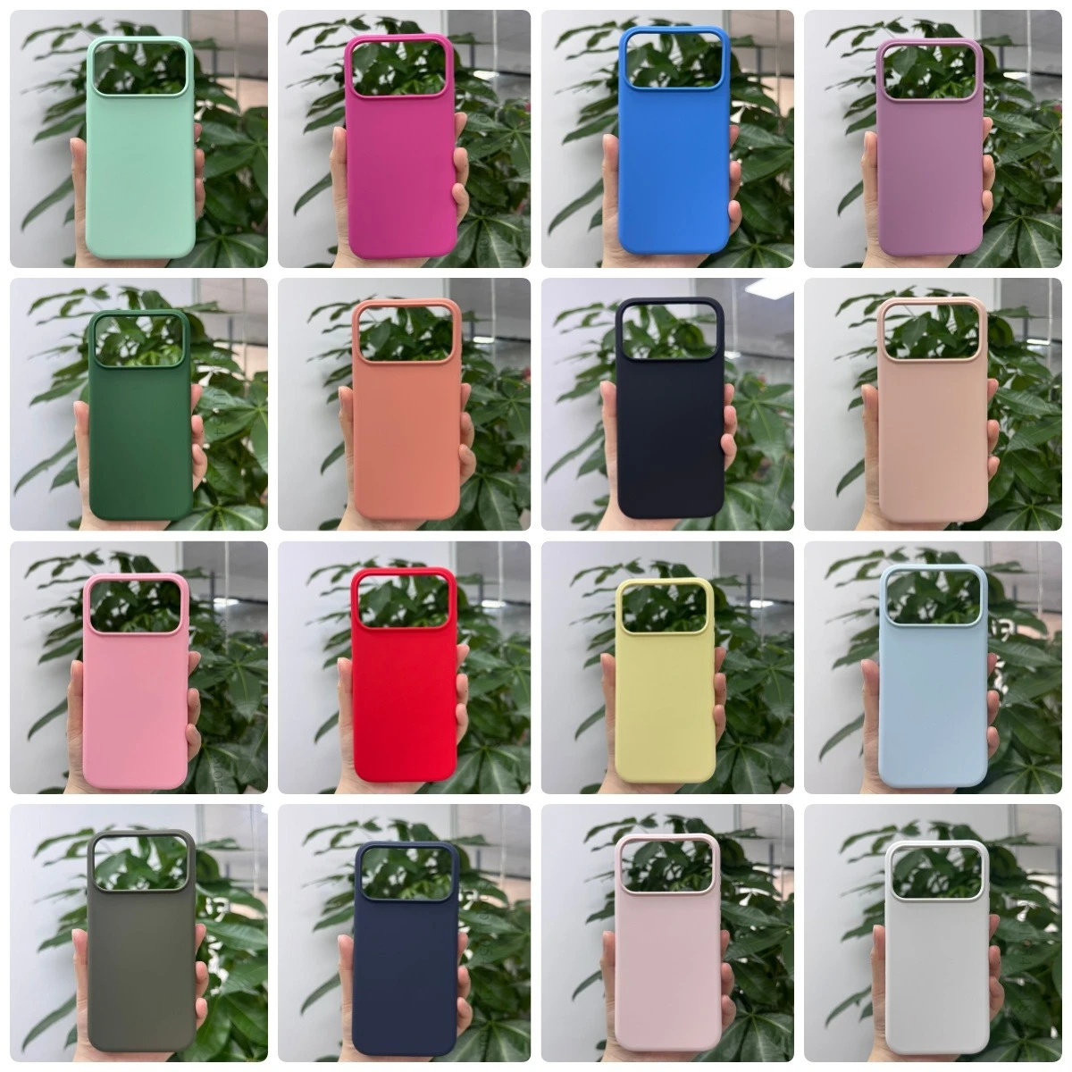 Candy Matte Anti-Fall Full-Wrap Soft Silicone Case Cover