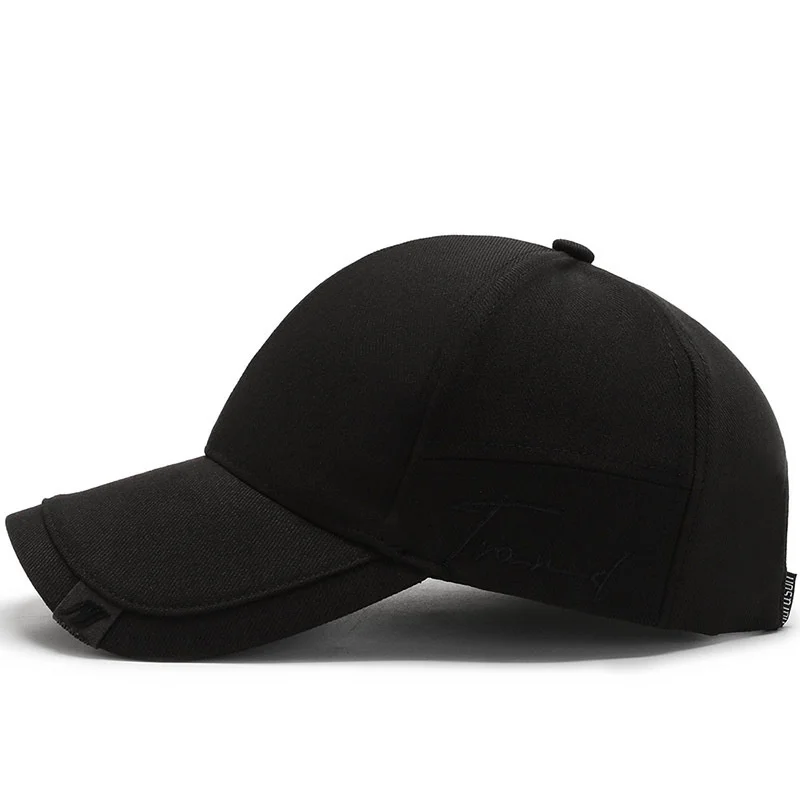 Baseball Cap For Men Cotton Snapback Golf Cap Autumn Winter Sunscreen Dad Hat Trucker High Quality Caps For Men_voghion.com