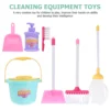 7 Pcs Toy Cleaning Mopping Set Child Children’s Toys Kids Plastic Creative 4