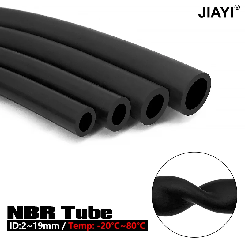 Nitrile Rubber Hose 1Meter Oil Resistant 2-19mm Flexible