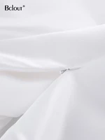 Bclout Elegant Long White Skirts Women 2023 Fashion High Waist Black Loose Party Skirts Autumn Pleated Midi Skirt Female Vintage - Image 5