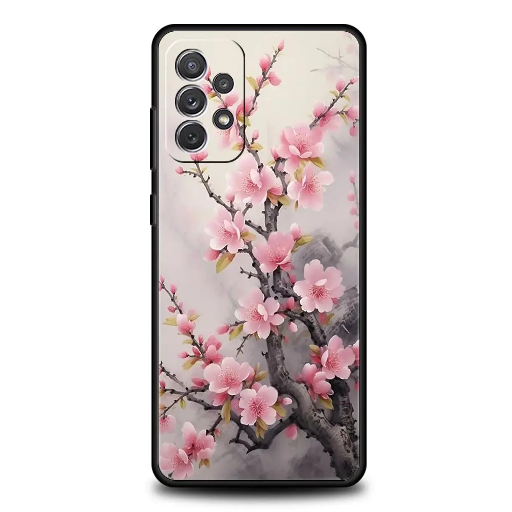 Cherry Blossom Tree Phone Case Cover - Elegant Protective Design