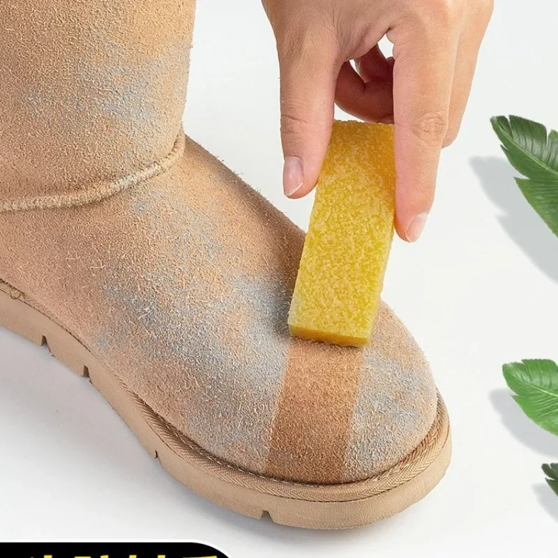 Description Picture 3 of item30/1PCS Rubber Shoe Brush for Suede Shoes Boots Cleaning Eraser Fabric Cleaner Brushes Decontamination Shining Wiping Care Block
