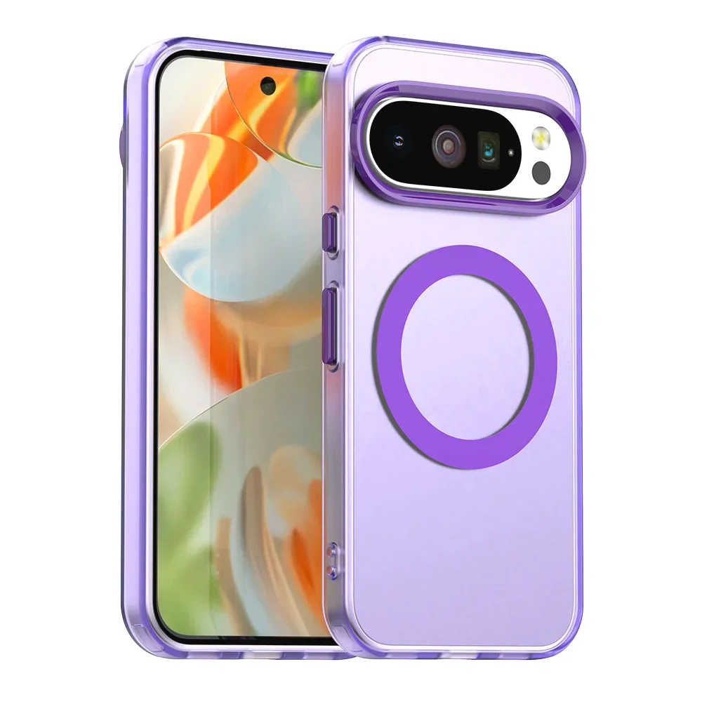 Matte Candy Color Magnetic Frosted Soft TPU Cover