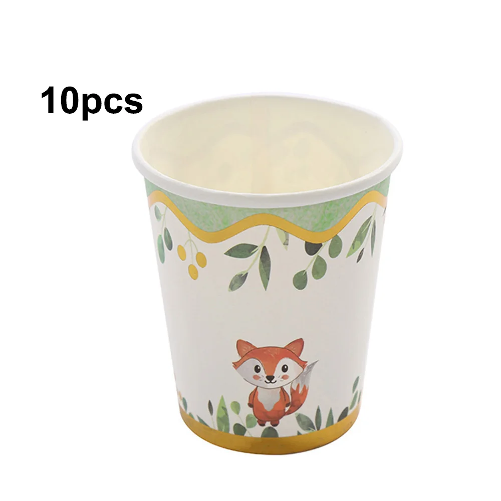 Description Picture 4 of itemFox Theme Birthday Party Decor Tableware Balloon Cupcake Toppers Woodland Animals Theme Dress Up Fox Paper Lantern Gift Keychain