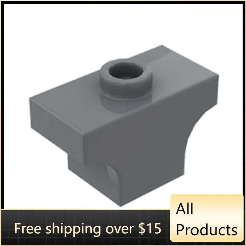 

10PCS High-Tech Assemble Particle 38583 2x2 Arched Corner Wall Tile Brick Building Blocks Kit Replaceable Part Toys For Children