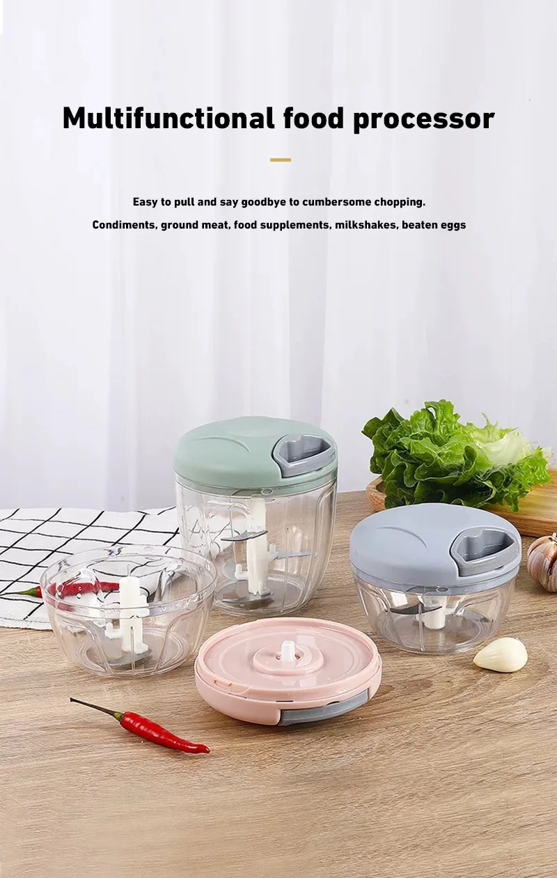Xiaomi Manual Crusher Vegetable Cutter 500/900ML Chili Onion Garlic Chopper Hand Pull Vegetable Cutter Kitchen Cooking Tools 4 küchexyz.de S21e88d25198b4959aa719526d91fc373p küchexyz.de Best Price | Fast Delivery |Quality Product Xiaomi Manual Crusher Vegetable Cutter 500/900ML Chili Onion Garlic Chopper Hand Pull Vegetable Cutter Kitchen Cooking Tools