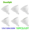10PCS LED spotlight in-line GU5.3 Full voltage AC/DC12V/AC110V/AC220V MR16 No flicker warm white light 3W-8W suitable for study 1