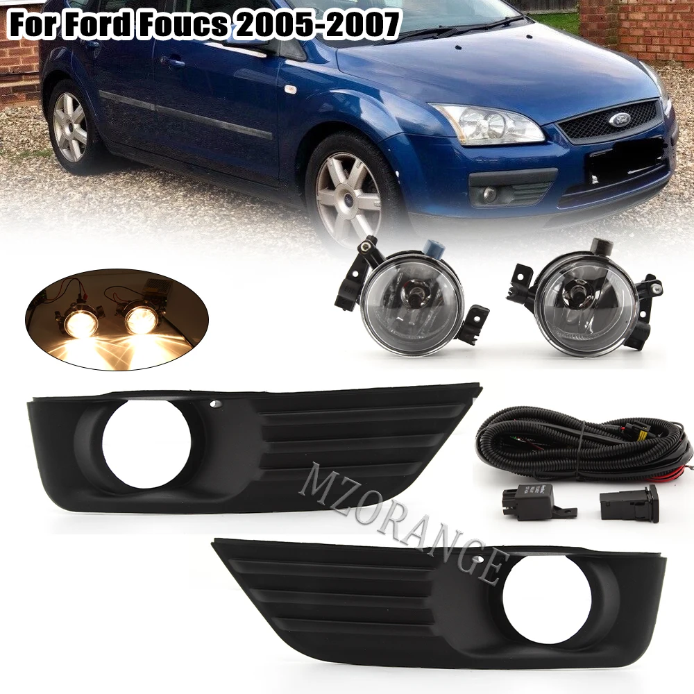 Fog Lights For Ford Focus Mk2 20042010 Fog Lamp Assembly Fog Light Headlight Covers Fog Lamps