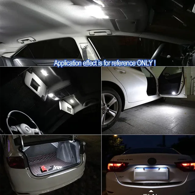 Car Led Interior Light Kit For Ford Fiesta MK6 MK7 2002-2017 LED Bulbs Dome License Plate Light Canbus - - Racext 6
